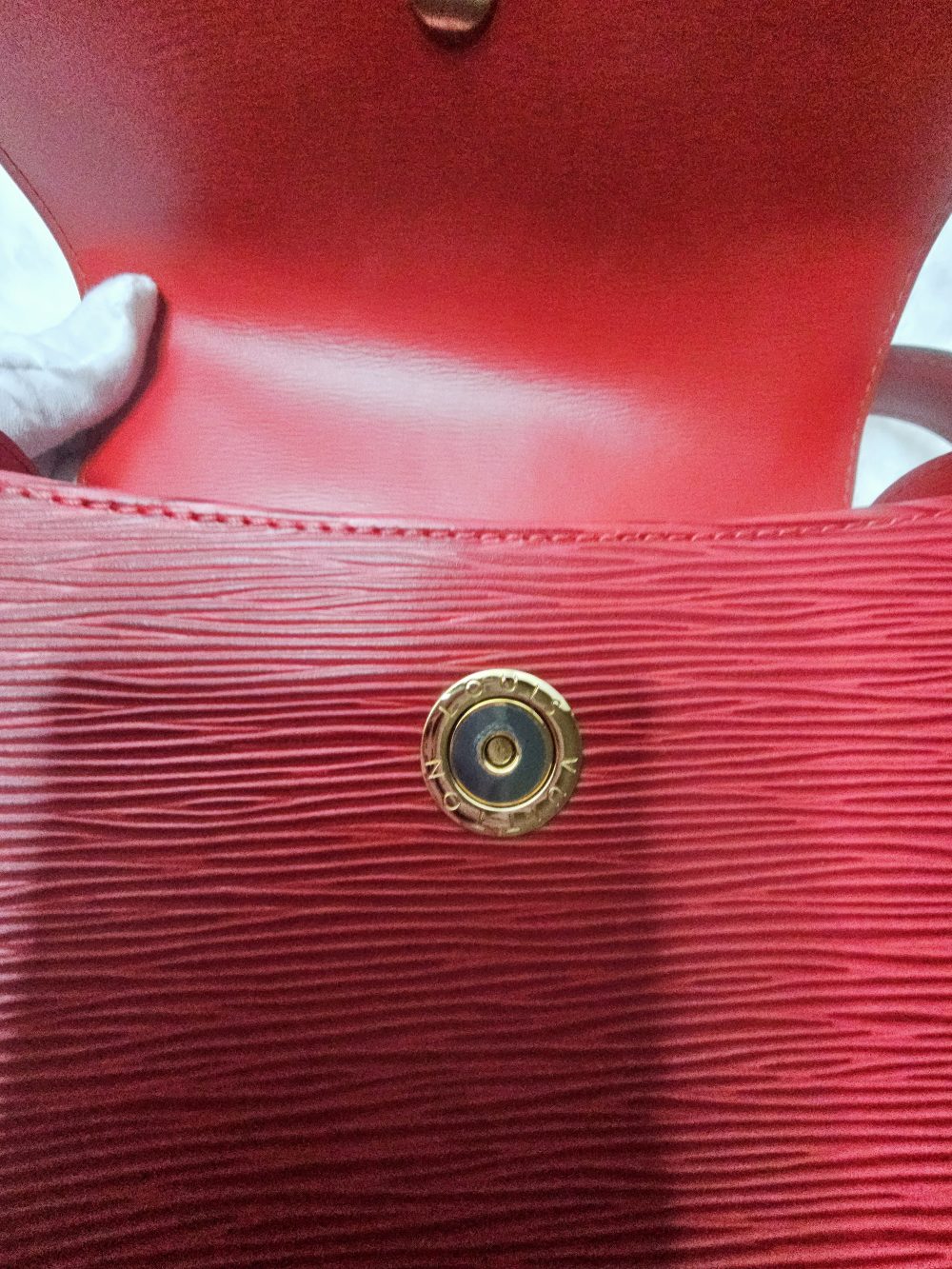 Red Epi Shoulder Bag - Image 5