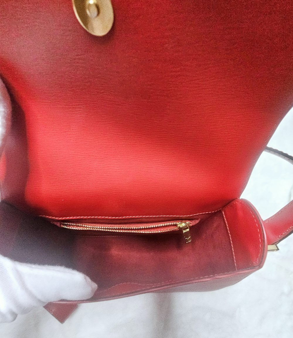 Red Epi Shoulder Bag - Image 6