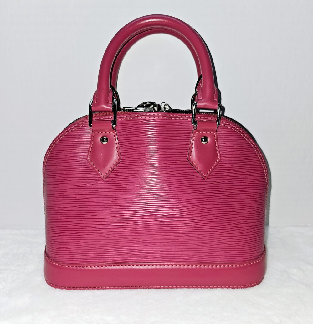 Epi Fuschia Alma Bb Crossbody - Image 2