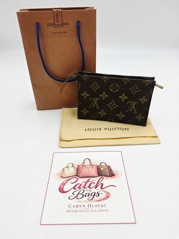 LOUIS VUITTON TOILETRY 15 MONOGRAM POUCH